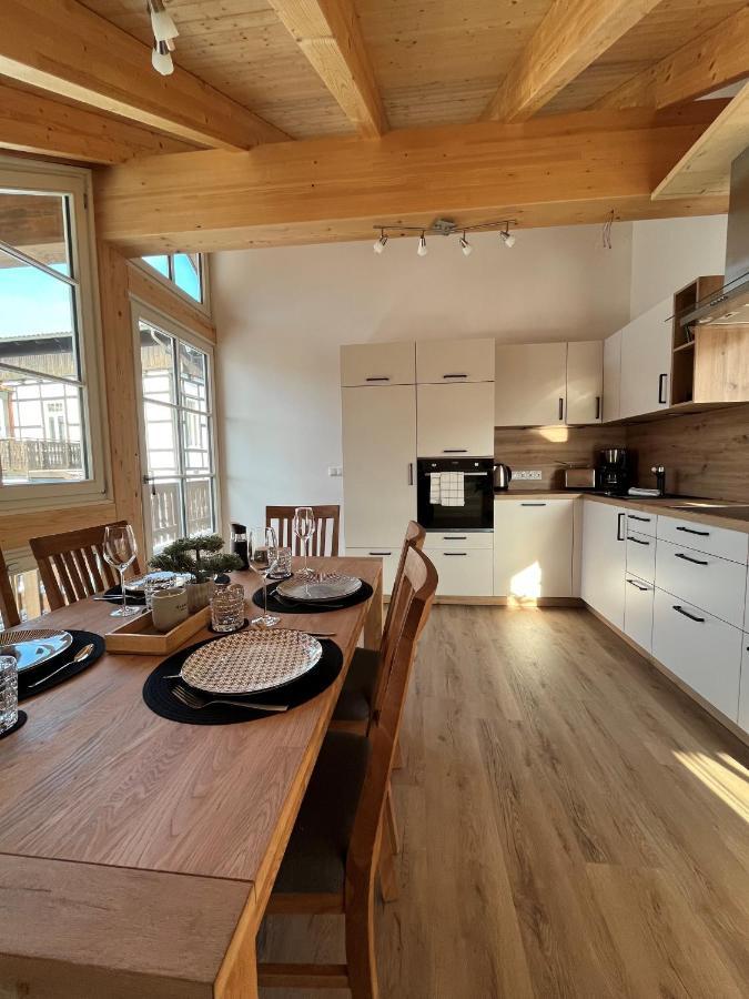 Ferienwohnung Blick Thyratal Obergeschoss Stolberg i. Harz Εξωτερικό φωτογραφία